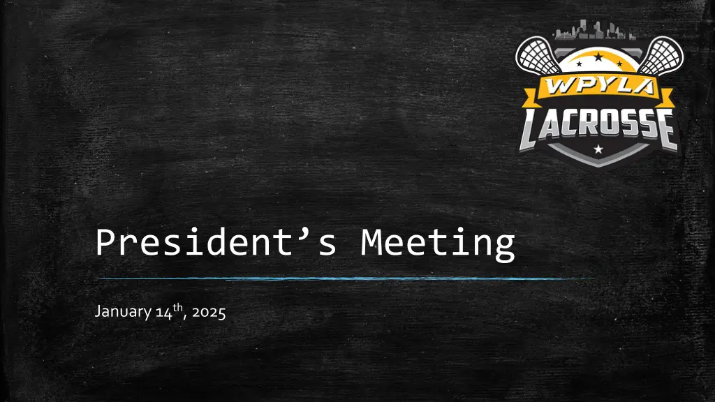 president s meeting