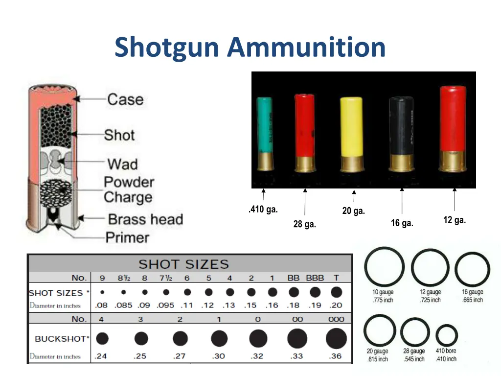 shotgun ammunition