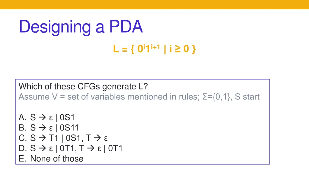 designing a pda
