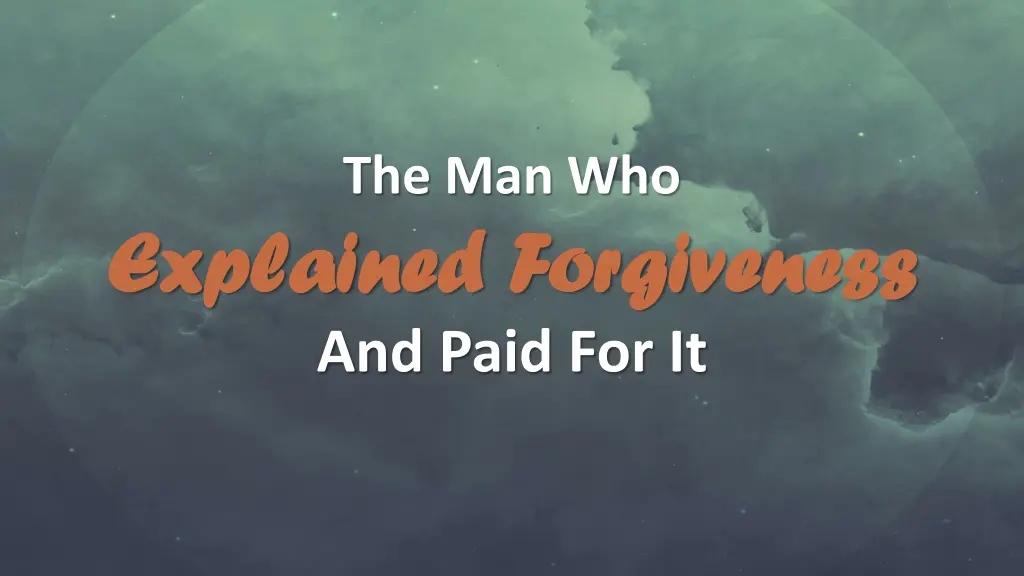 the man who 1