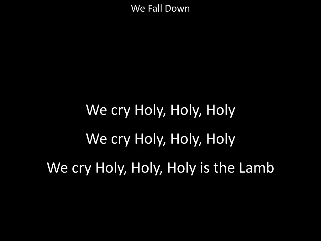 we fall down 7