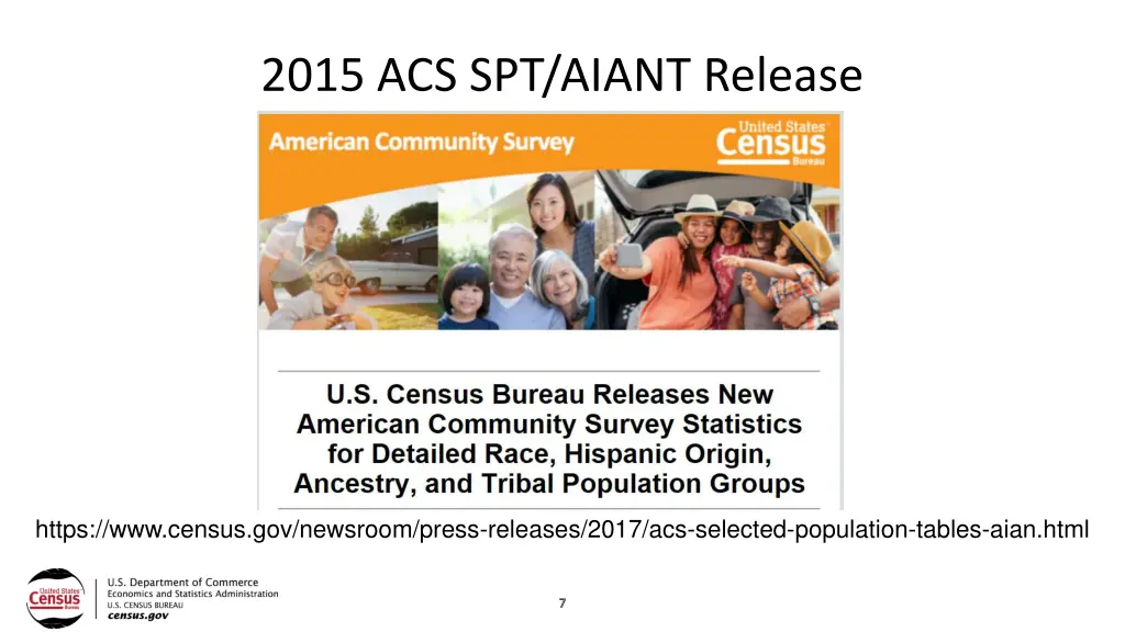 2015 acs spt aiant release
