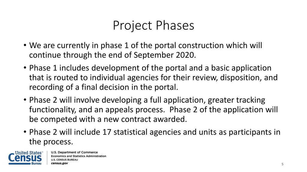 project phases