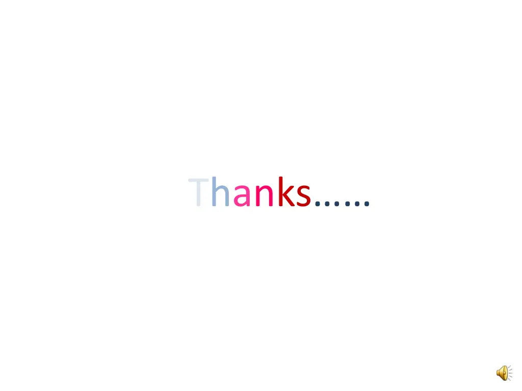 thanks
