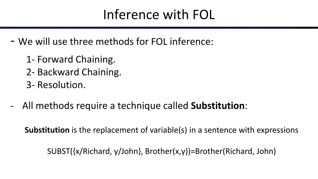 inference with fol