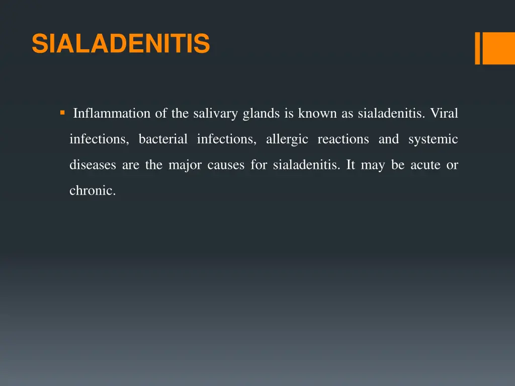 sialadenitis