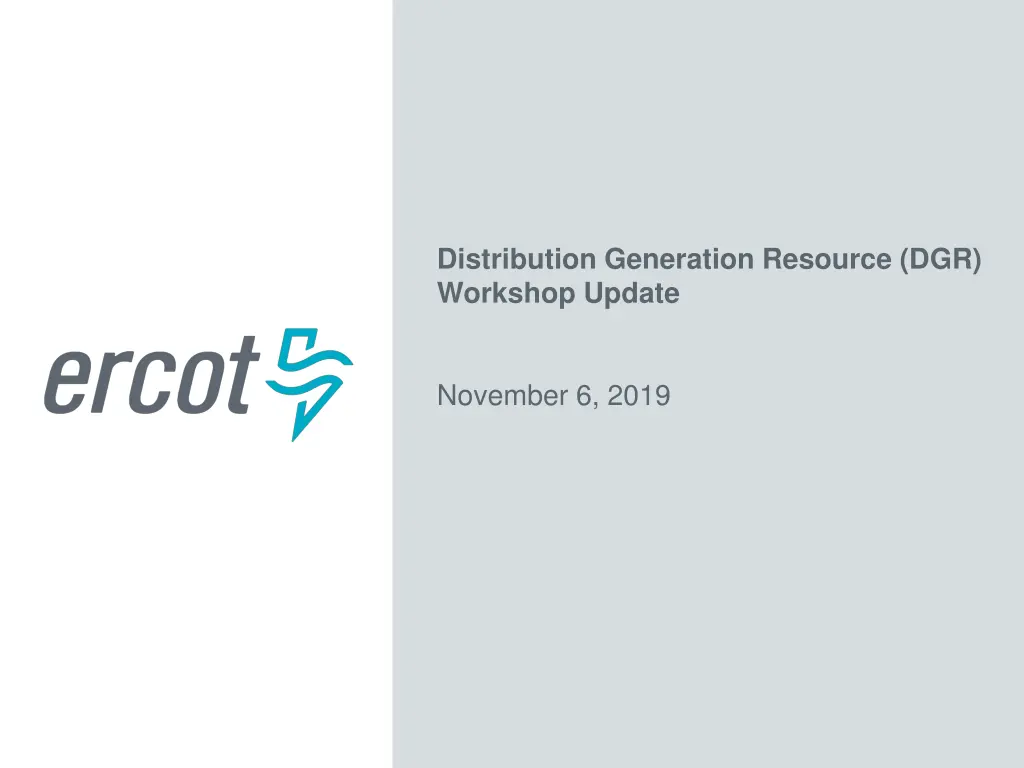 distribution generation resource dgr workshop