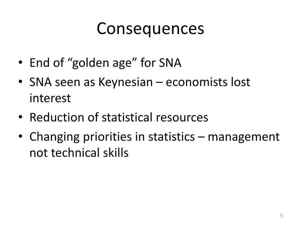 consequences