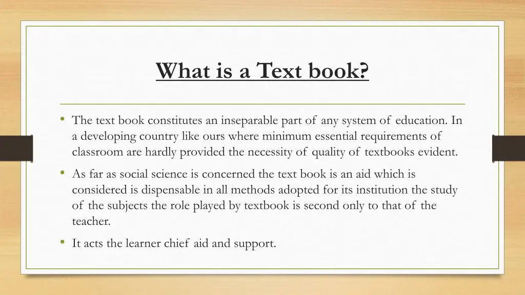 what is a text book