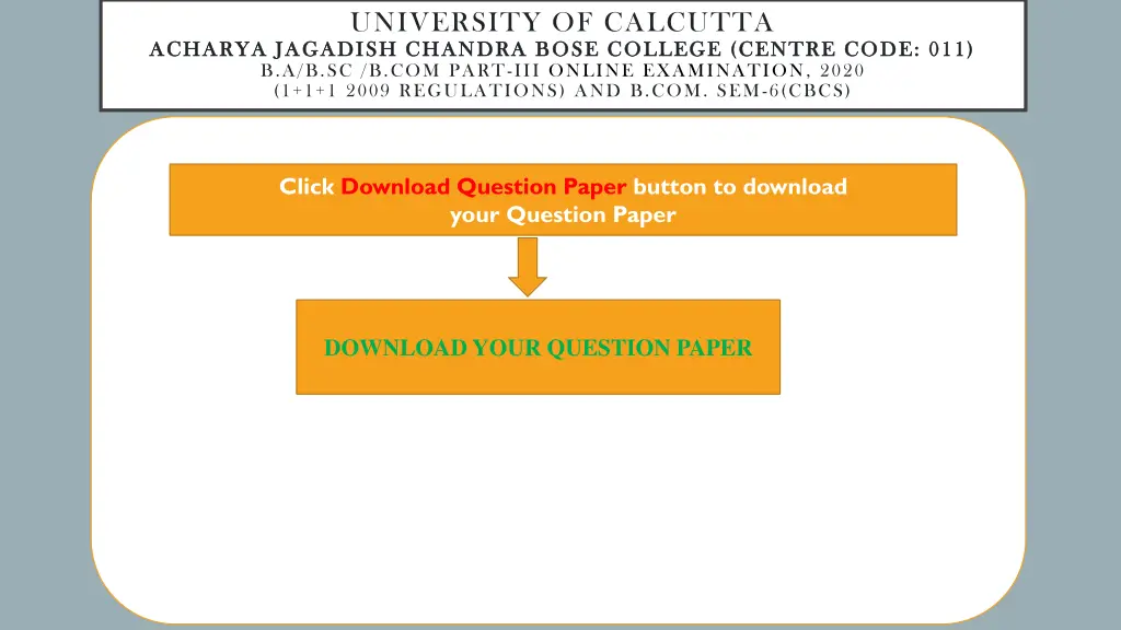 university of calcutta acharya jagadish chandra 1