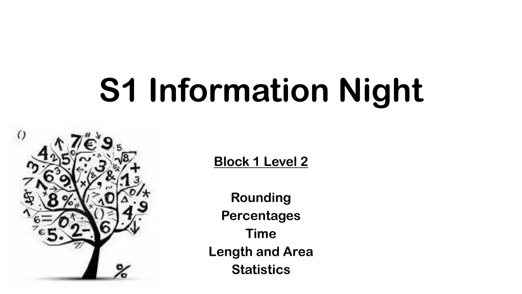 s1 information night
