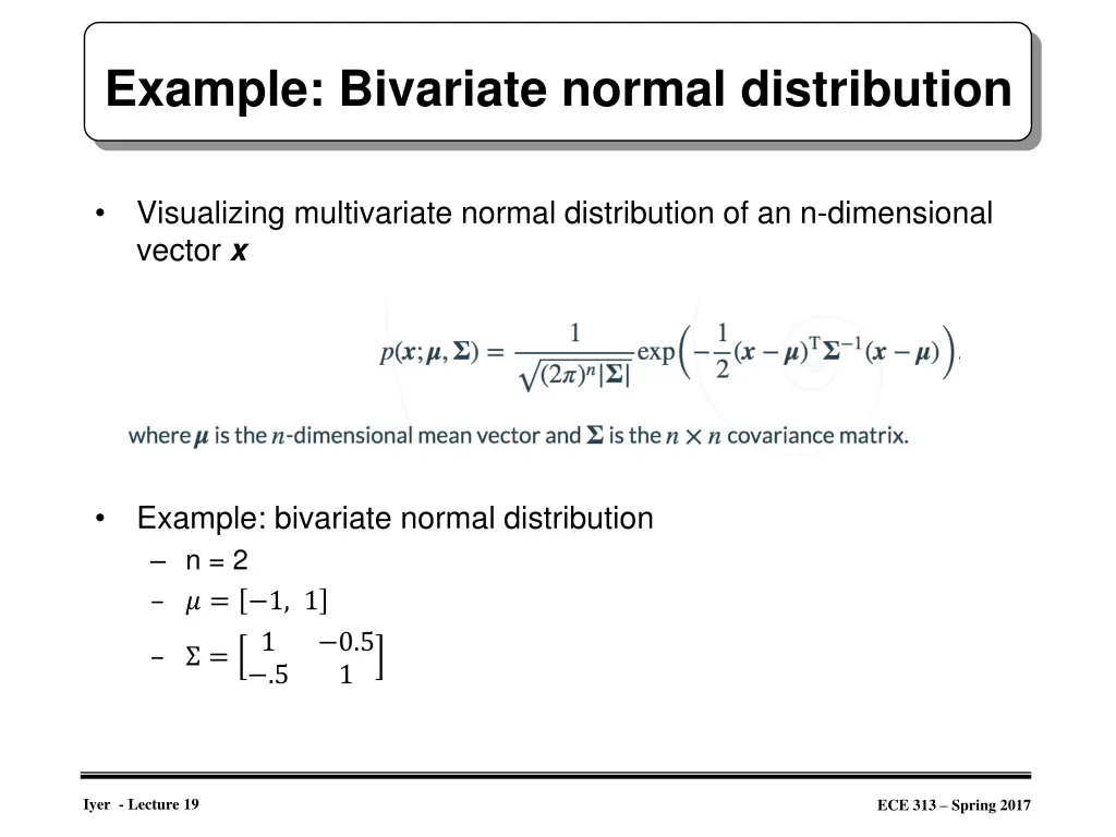example bivariate normal distribution