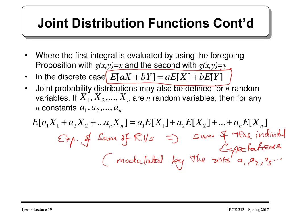 joint distribution functions cont d 3