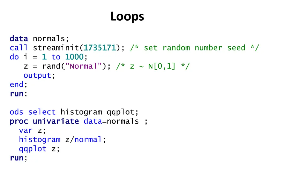 loops