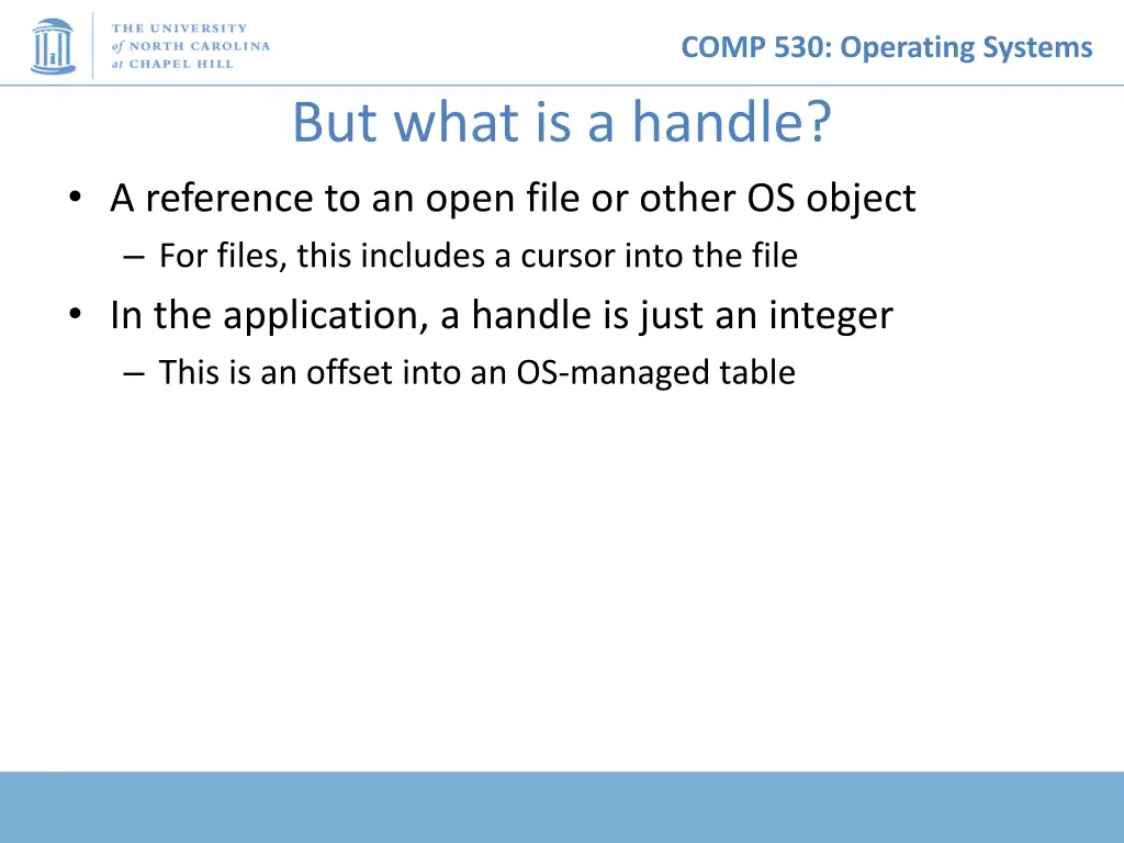 comp 530 operating systems 13