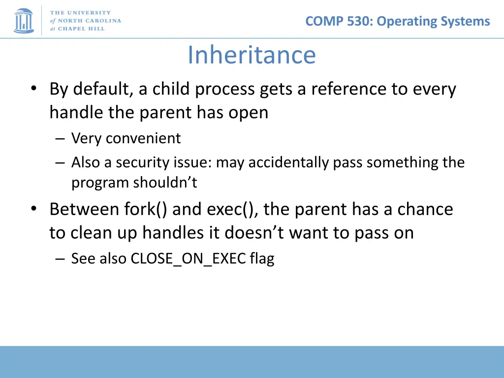 comp 530 operating systems 19