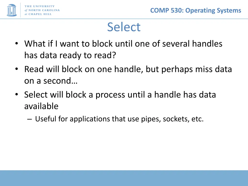 comp 530 operating systems 26