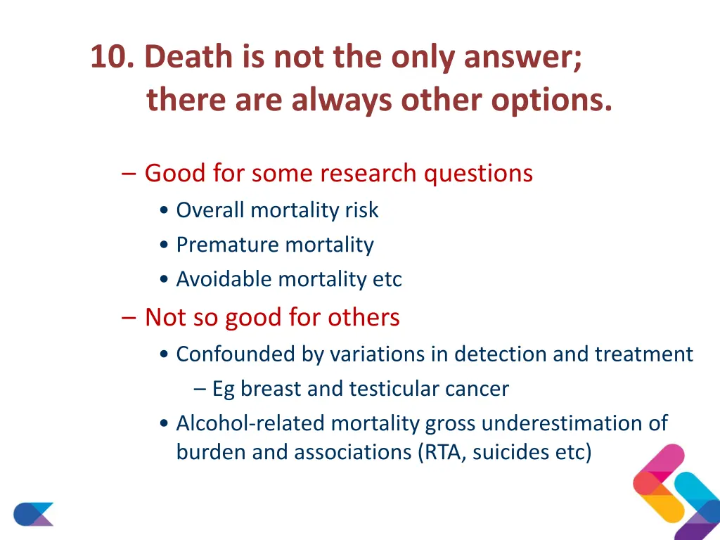 10 death is not the only answer there are always