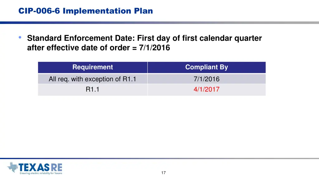 cip 006 6 implementation plan