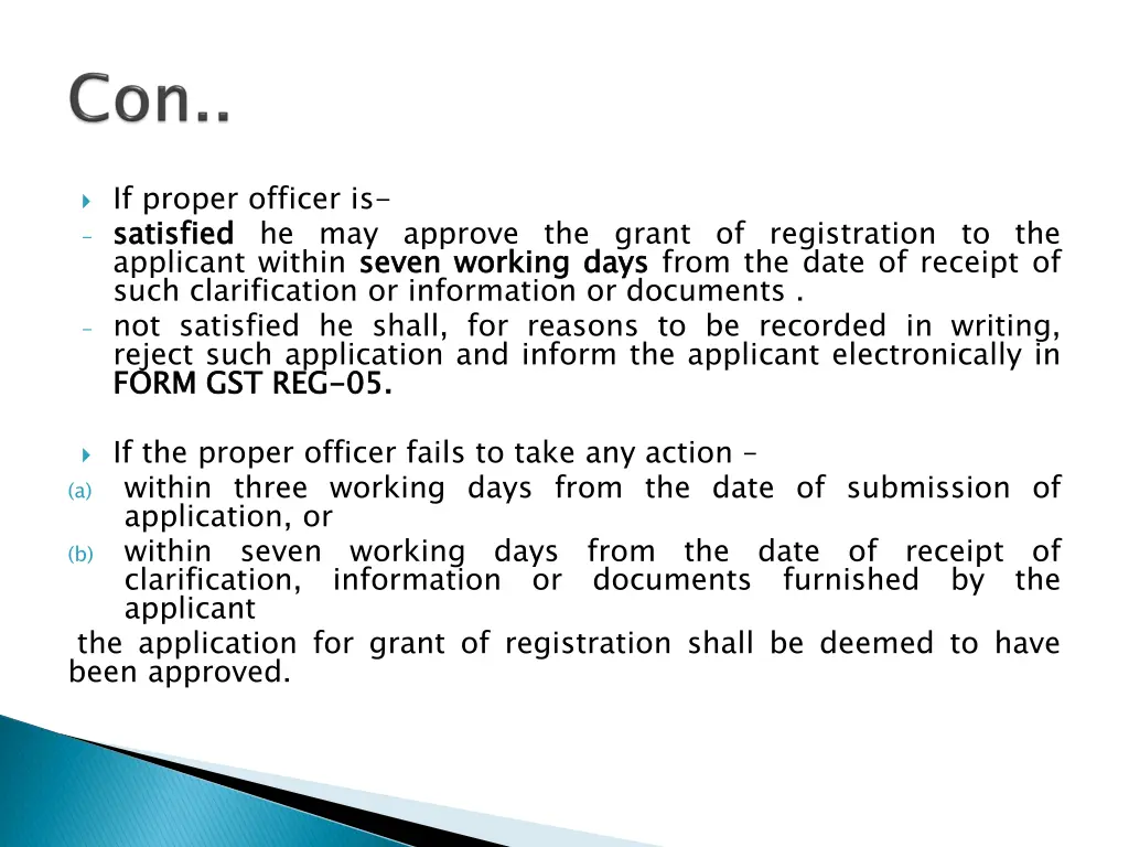 if proper officer is satisfied applicant within