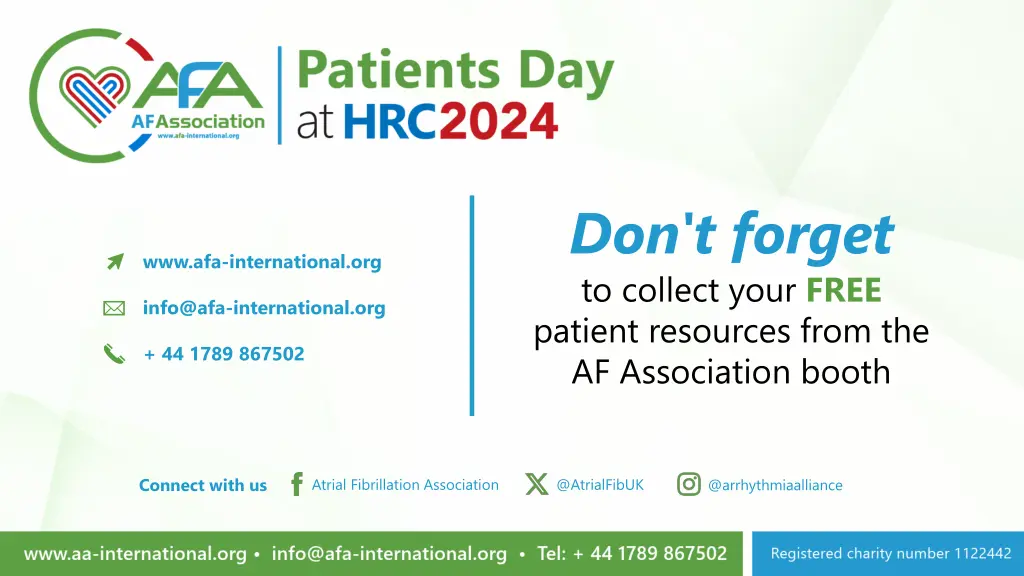 don t forget to collect your free patient