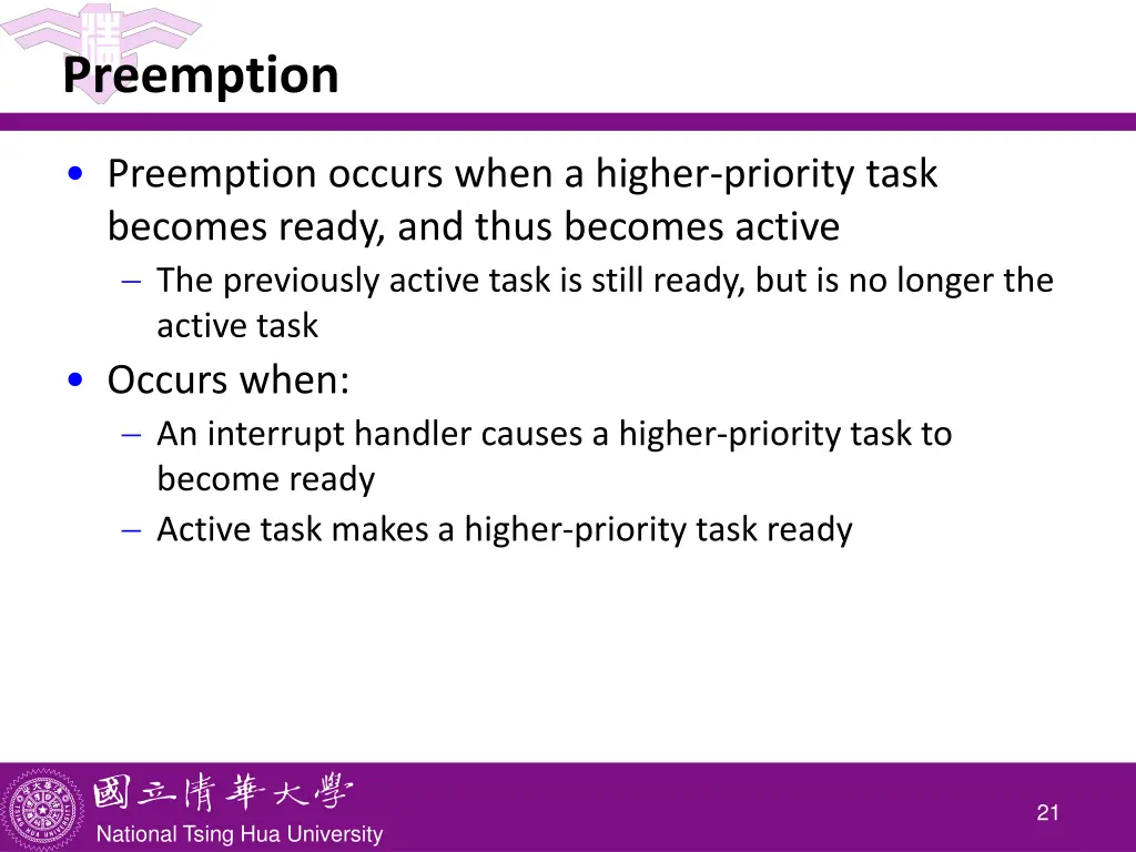 preemption