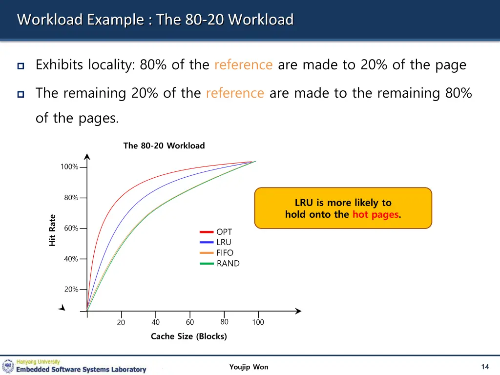workload example the 80 20 workload
