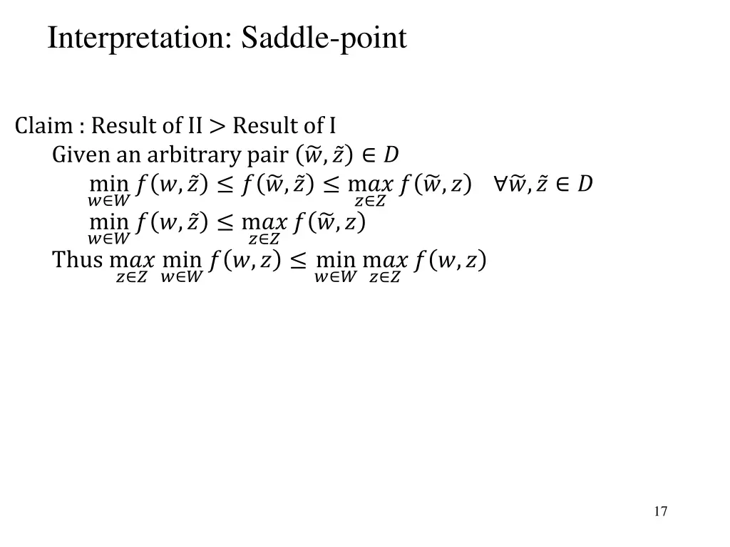 interpretation saddle point 1