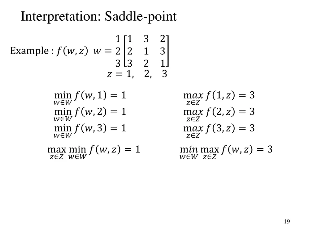 interpretation saddle point 3