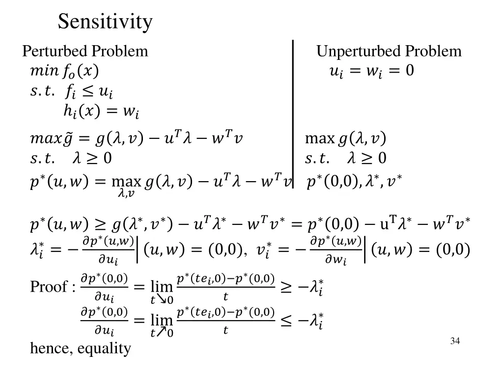 sensitivity