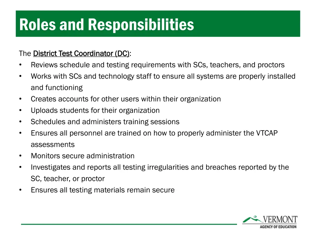 roles and responsibilities 2