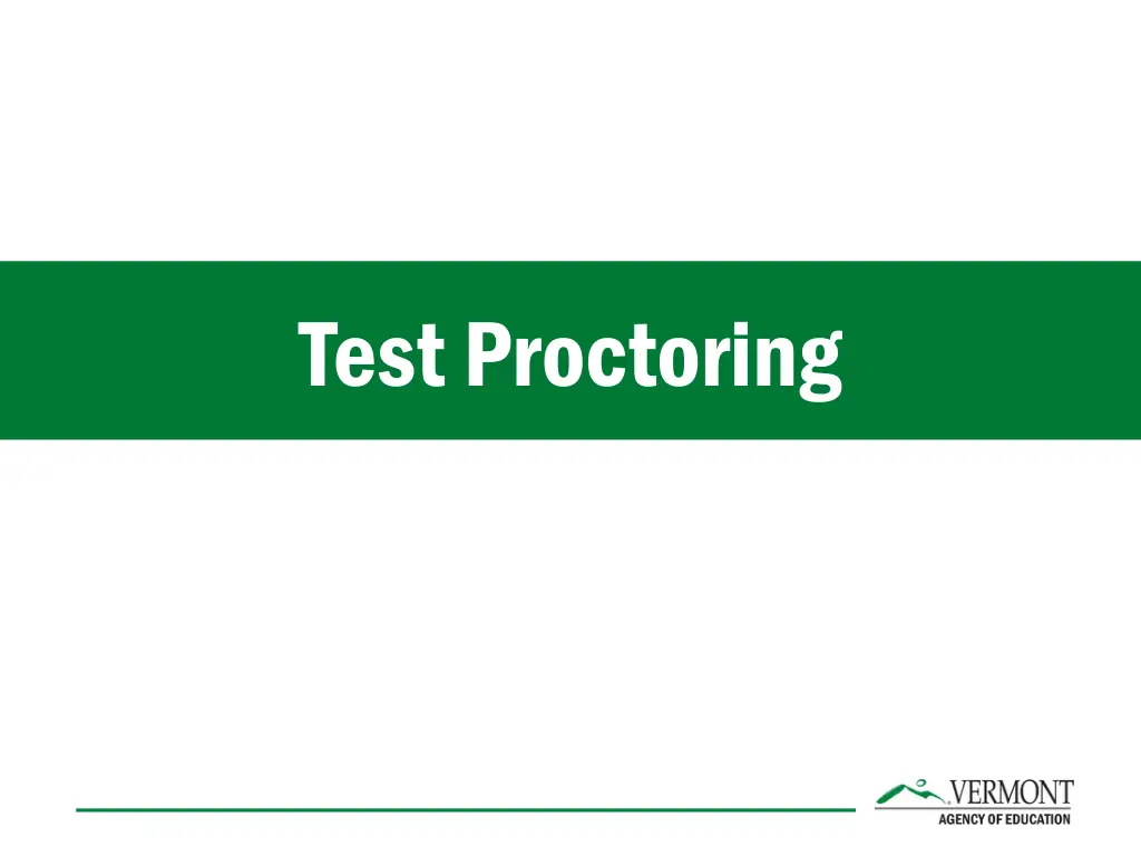 test proctoring