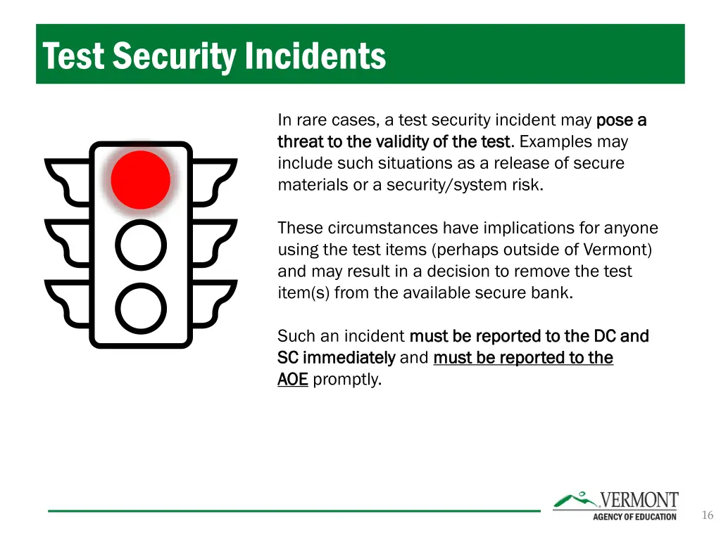 test security incidents 3