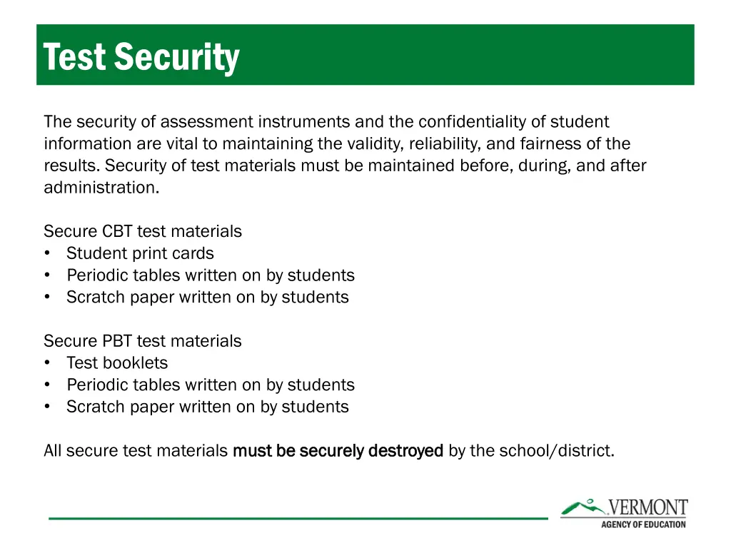 test security