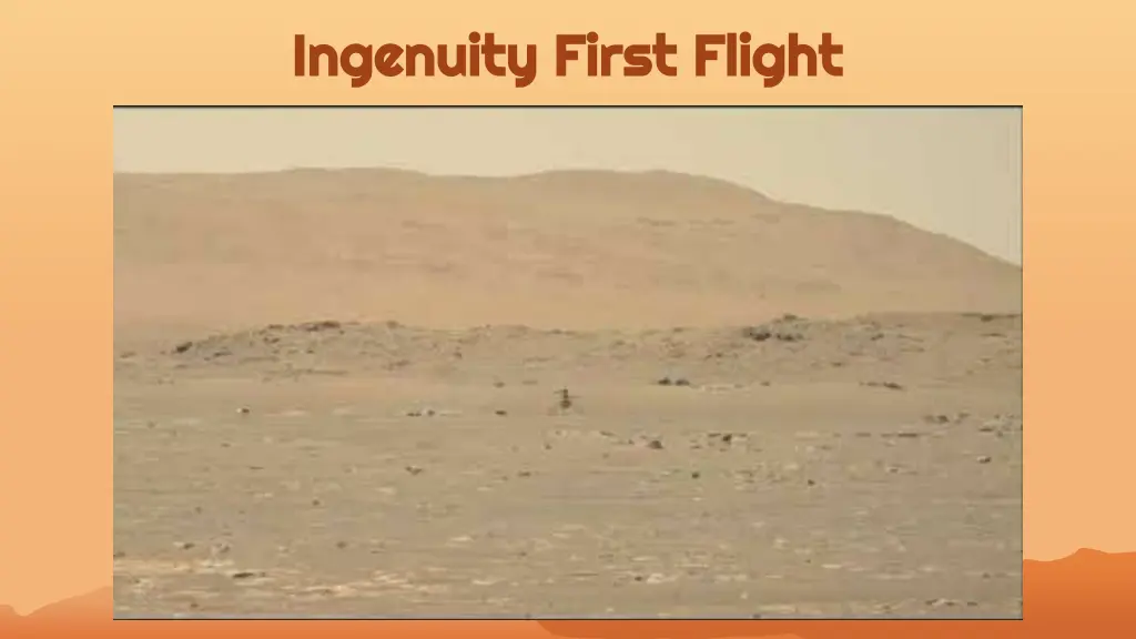 ingenuity first flight ingenuity first flight
