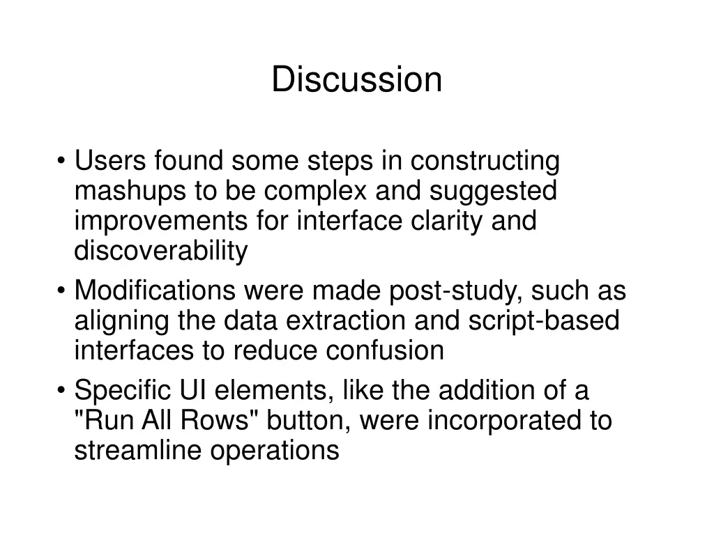 discussion