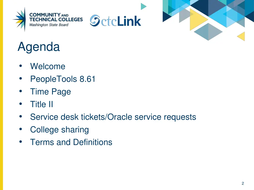 agenda
