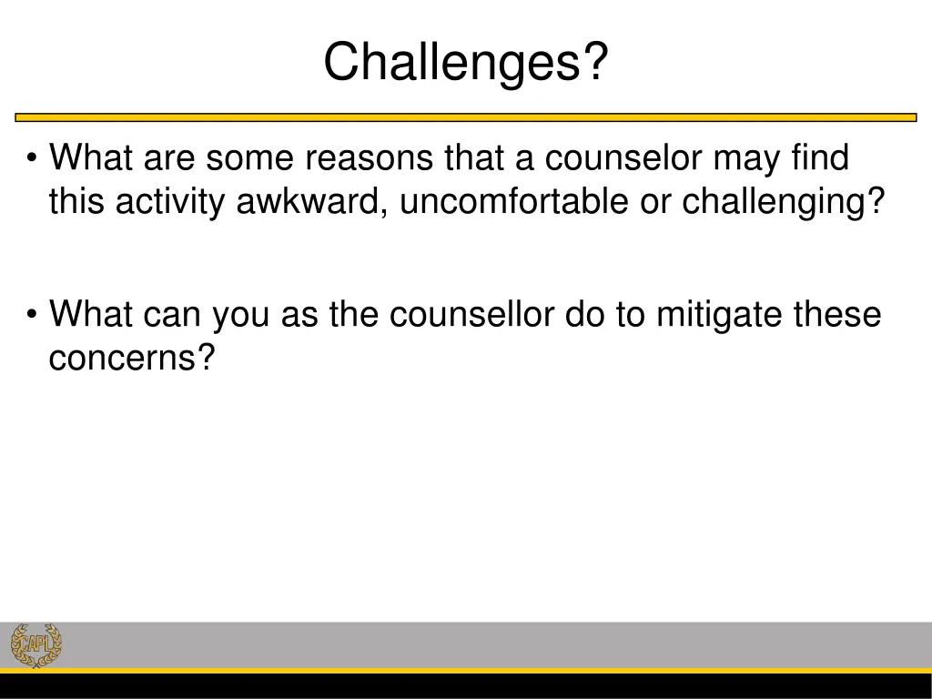 challenges