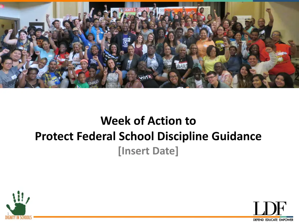 week of action to