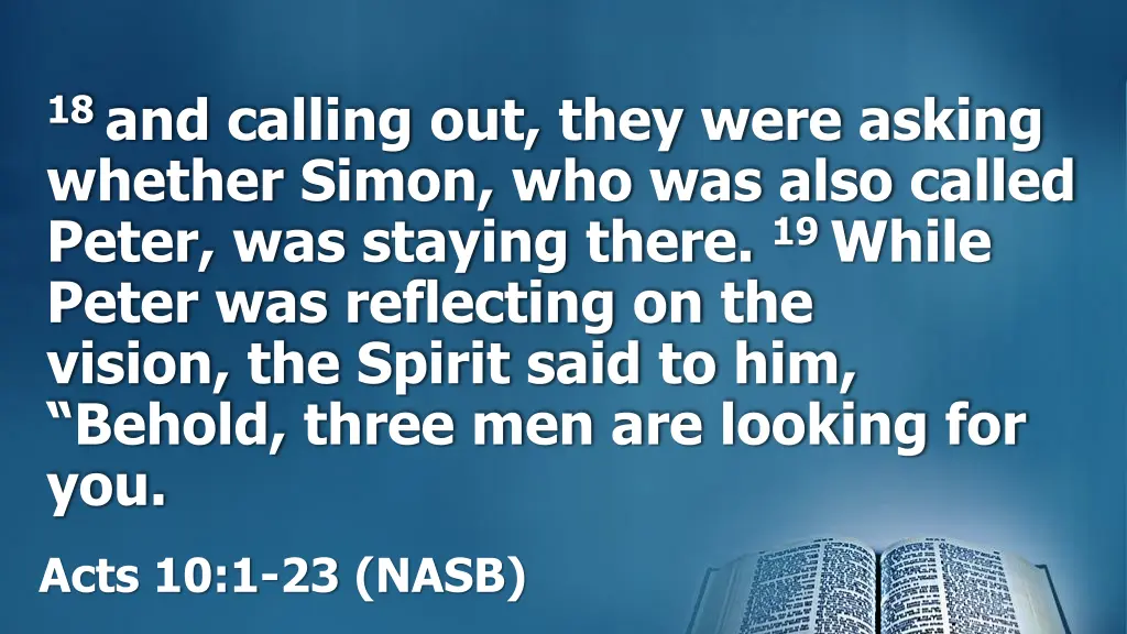 18 and calling out they were asking whether simon