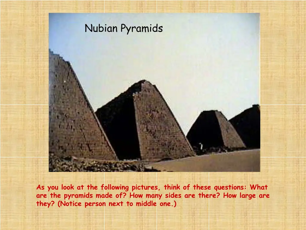 nubian pyramids