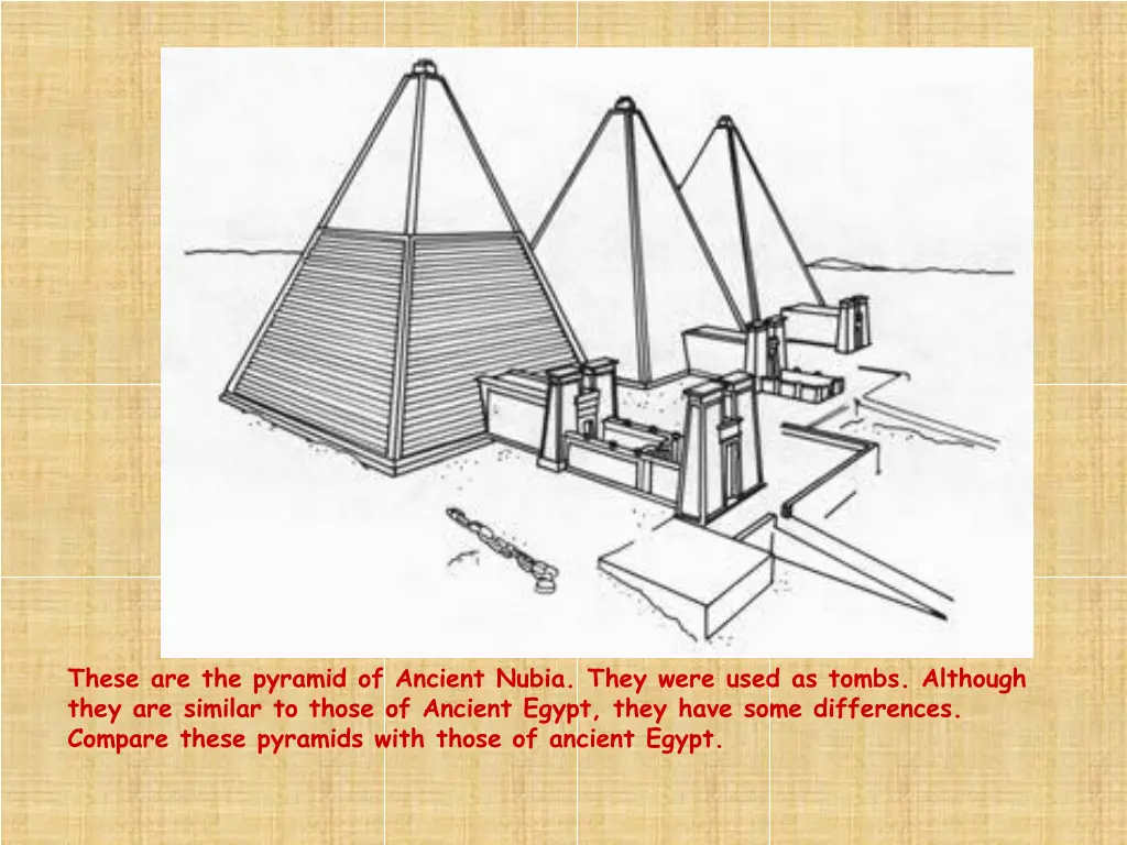 these are the pyramid of ancient nubia they were