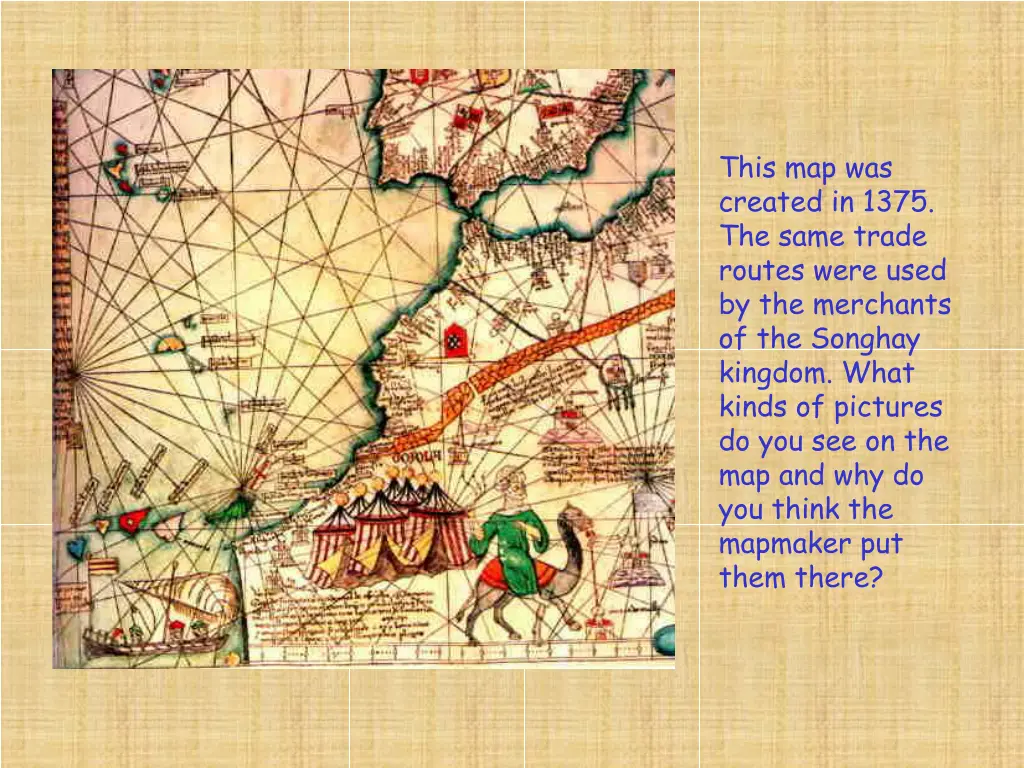 this map was created in 1375 the same trade