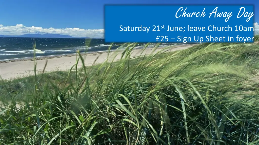 church away day