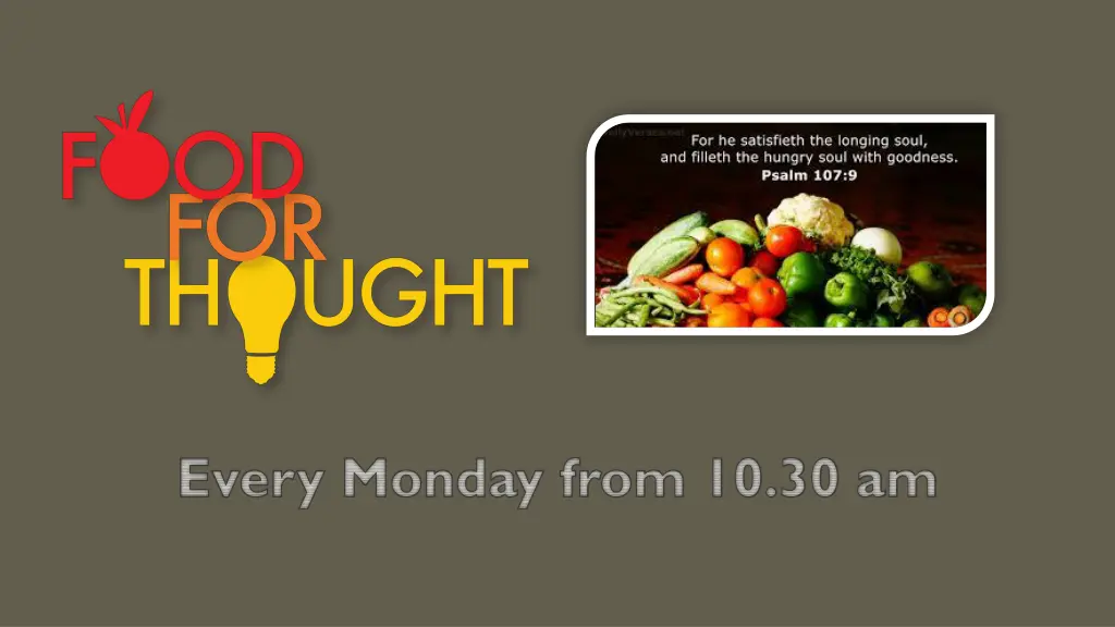 every monday from 10 30 am