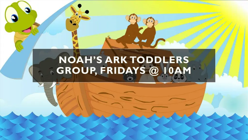 noah s ark toddlers group fridays @ 10am