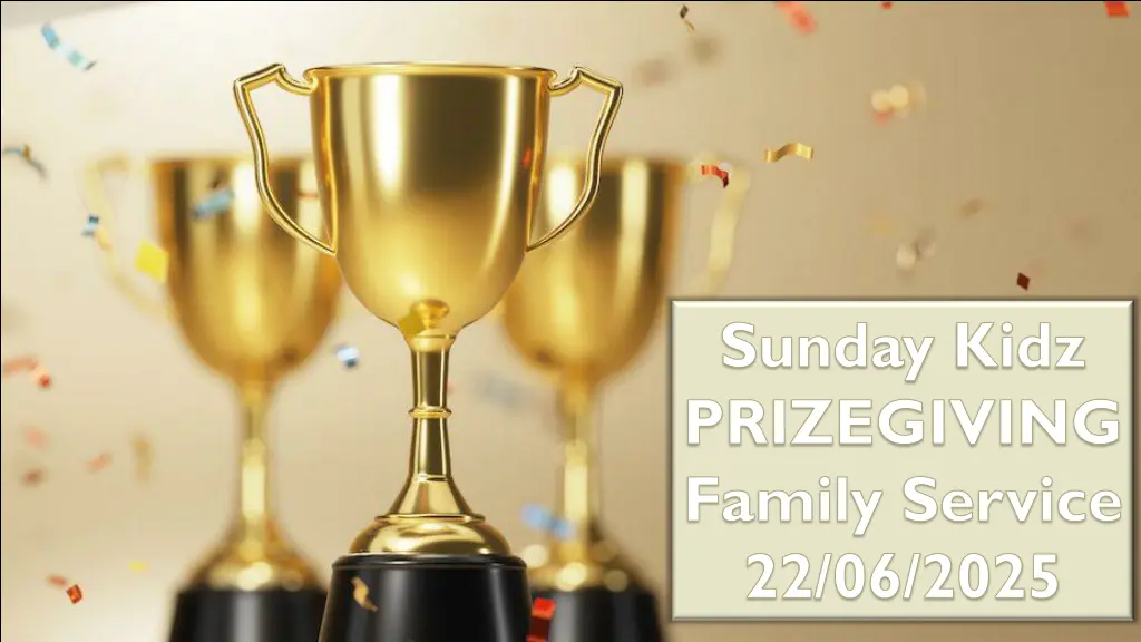 sunday kidz prizegiving family service 22 06 2025