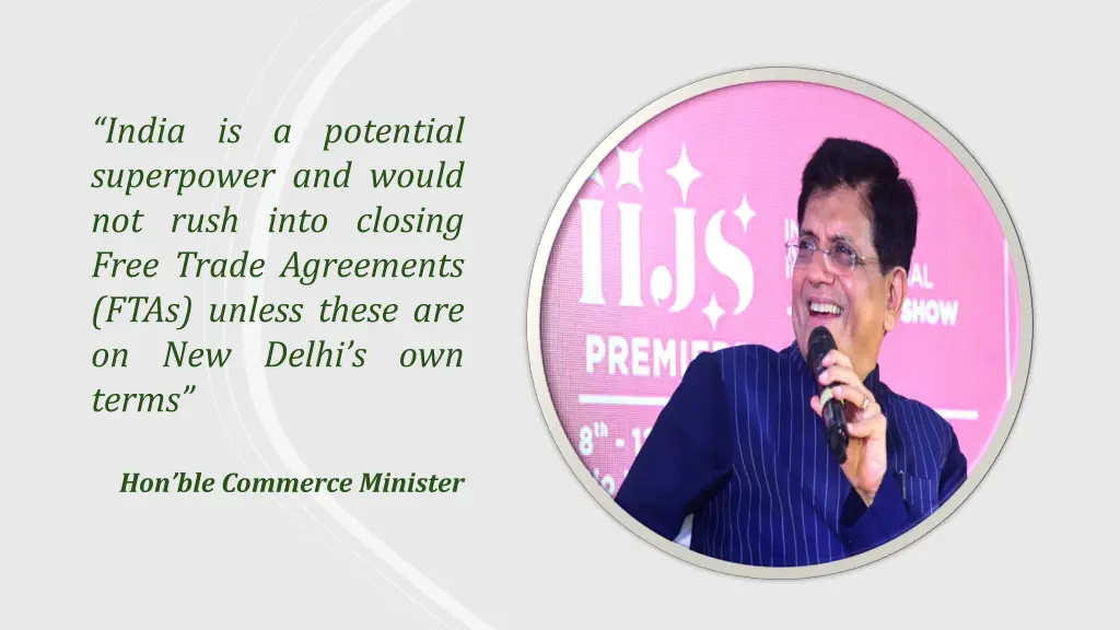 india is a potential superpower and would