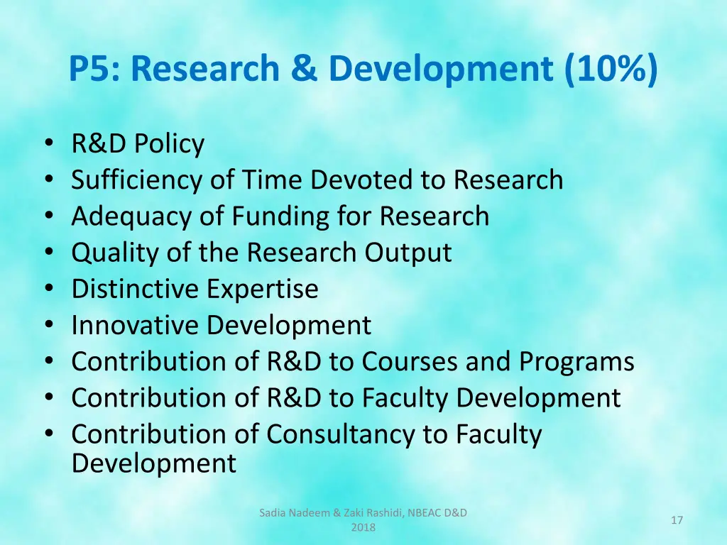 p5 research development 10