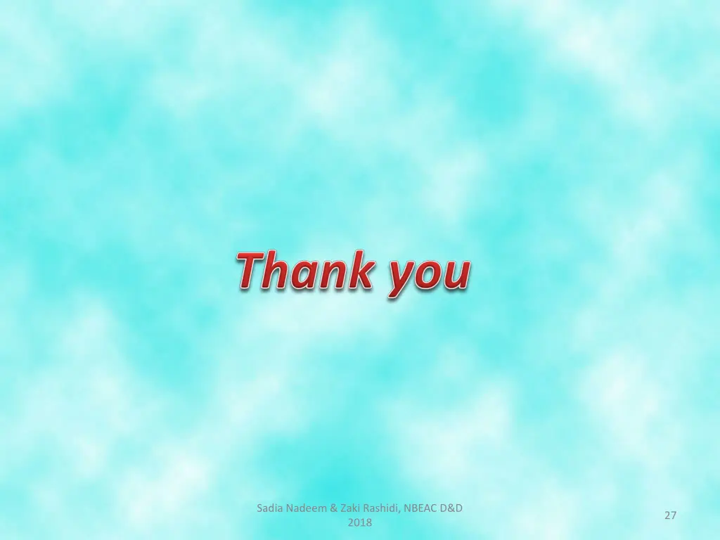 sadia nadeem zaki rashidi nbeac d d 2018